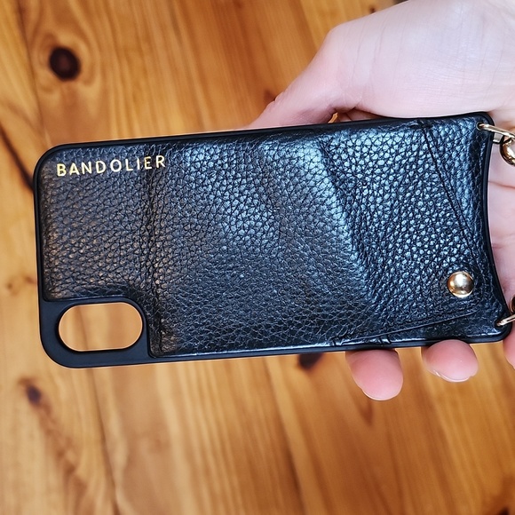 Bandolier Black and Gold iPhone Case, strap not included - Picture 2 of 4